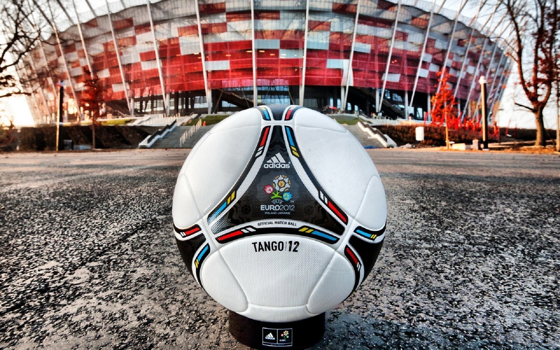 euro 2012 cuir ballon stade