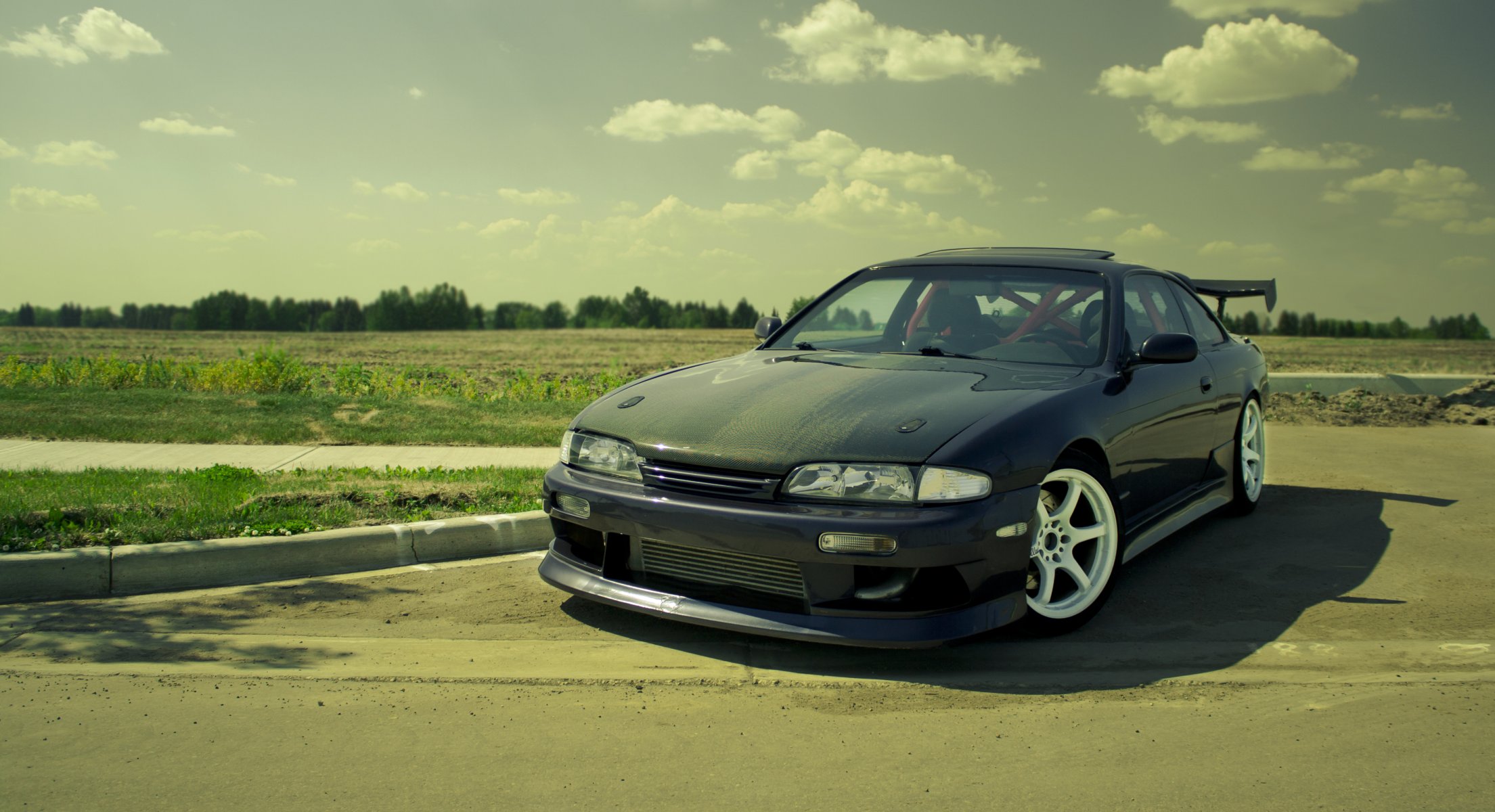 auto cars nissan s14 tuning auto tuning cars walls car wallpaper parking stop photo wallpaper desktop sky chip