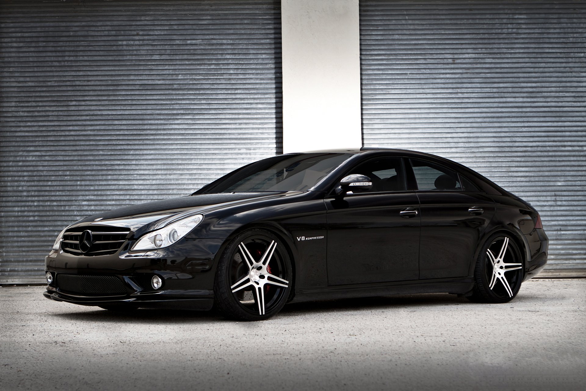 mercedes cls 55 schwarz