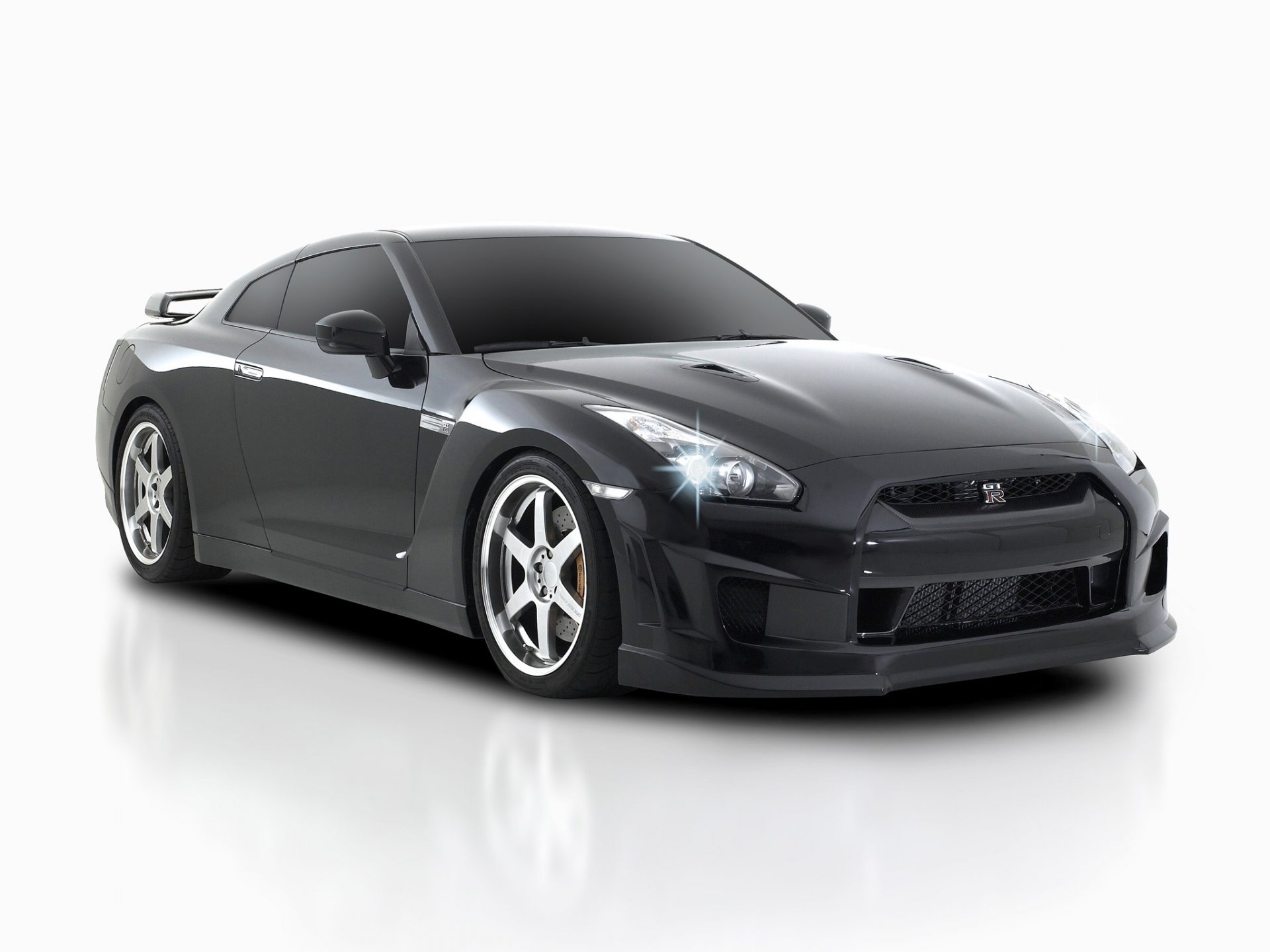 nissan sports car car white background