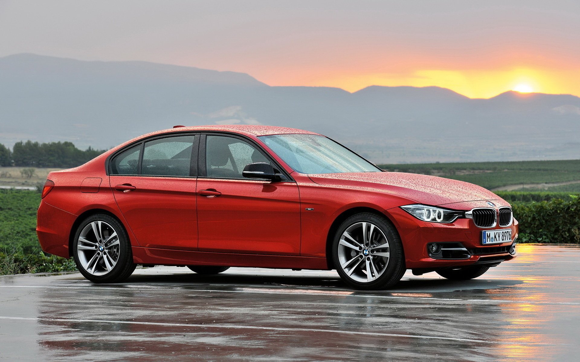 bmw 3-series bmw boomer f30 lluvia