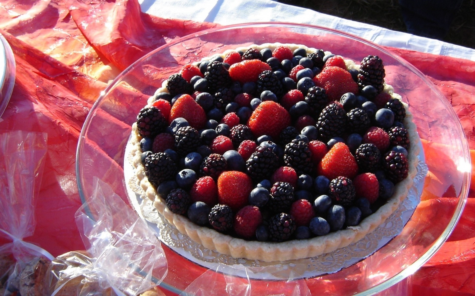 cranberries schüssel brombeeren himbeeren beeren