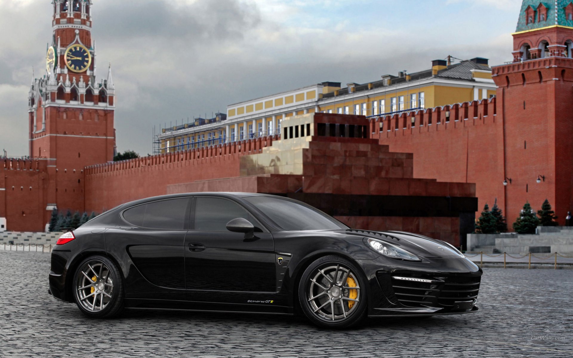 porsche panamera moskwa kreml