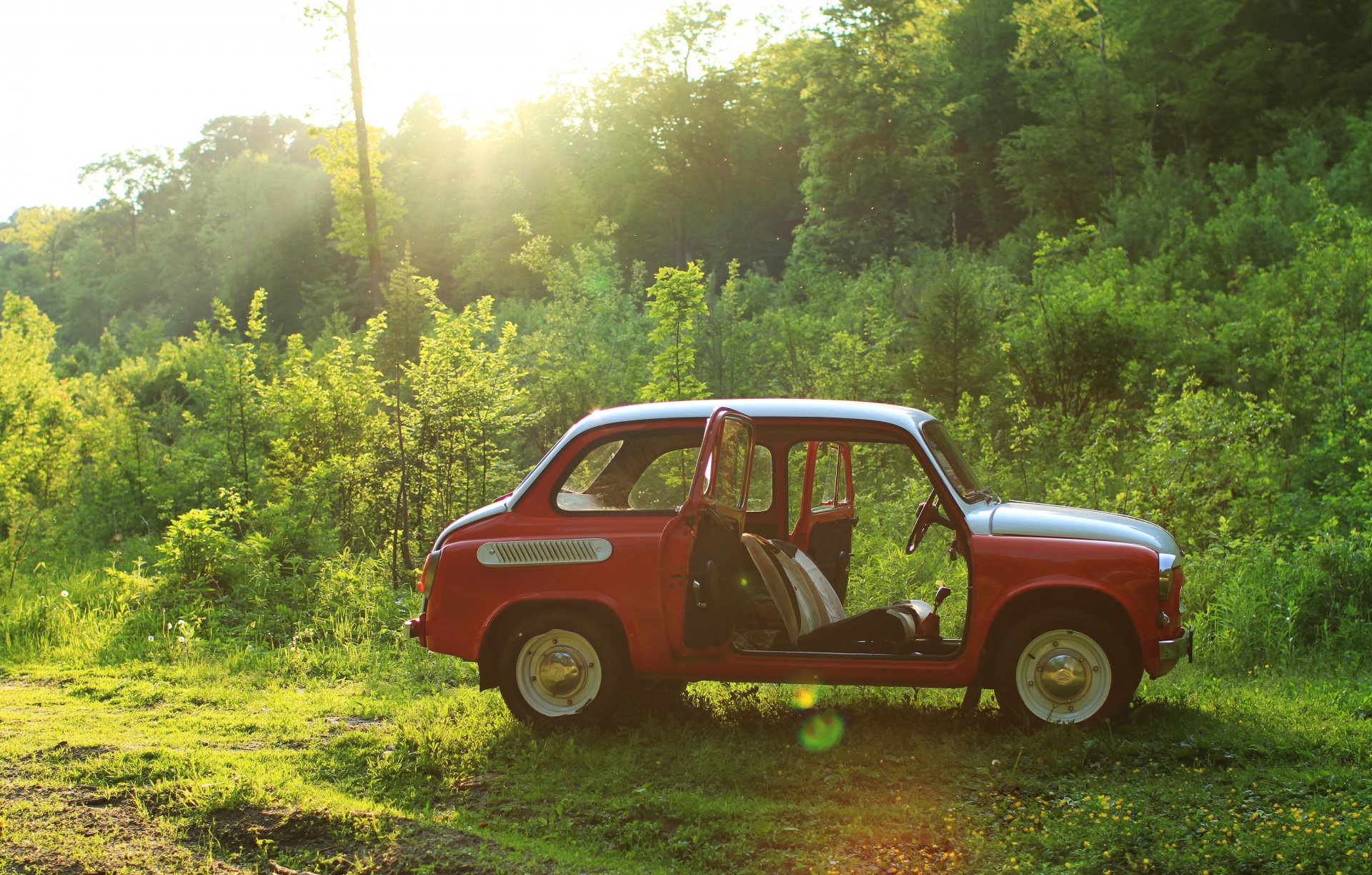 zaporozhets zaz auto retro auto udssr autos klassiker natur verstopfung hintergrundbilder