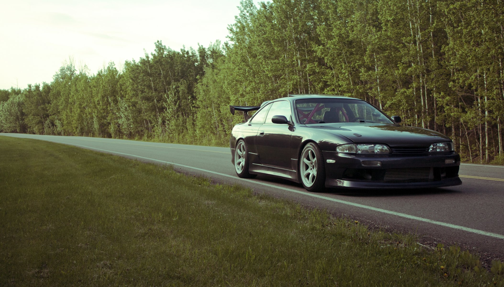 auto autos nissan s14 nissan s14 auto-tuning tuning straße fotos hintergrundbilder für den desktop