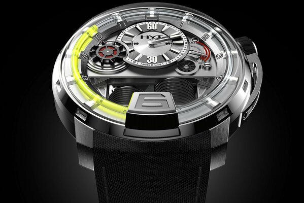 The image of the watch unleashes a masterpiece