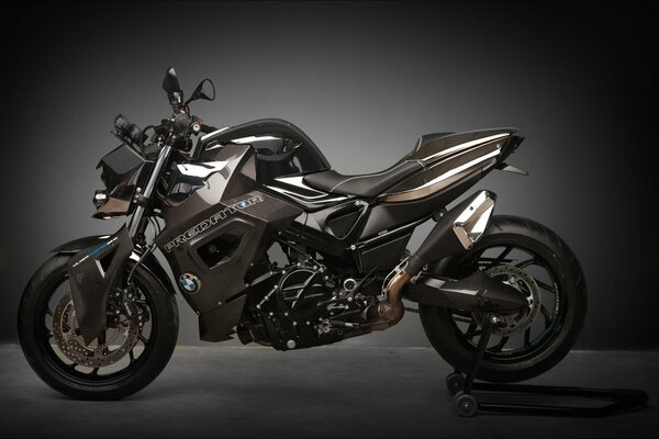 BMW Motorrad in schwarzer Farbe