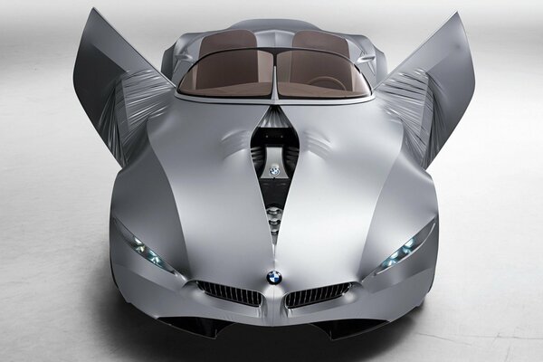 Concept de voiture BMW gris