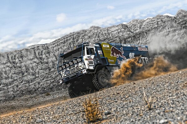 Nuestro SUV en camino al pedestal