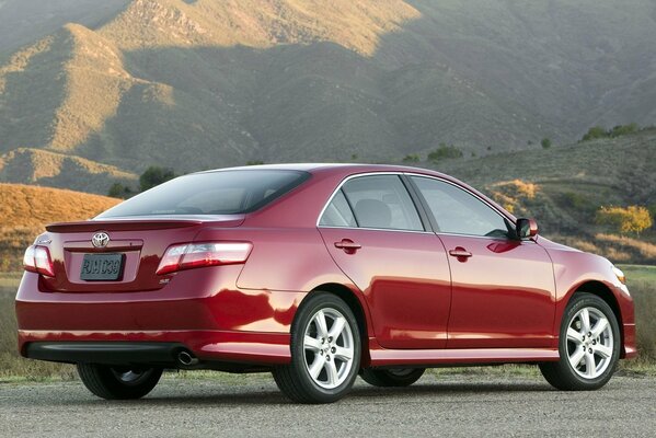 Toyota Camry 2009 rouge