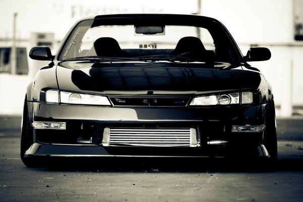 Negro Nissan Silvia s14