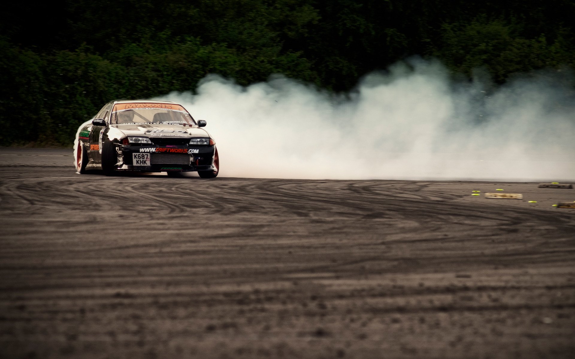 nissan horizon r32 driftworks czarny