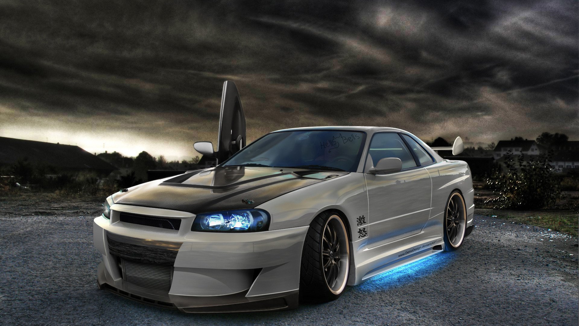 nissan skyline neon