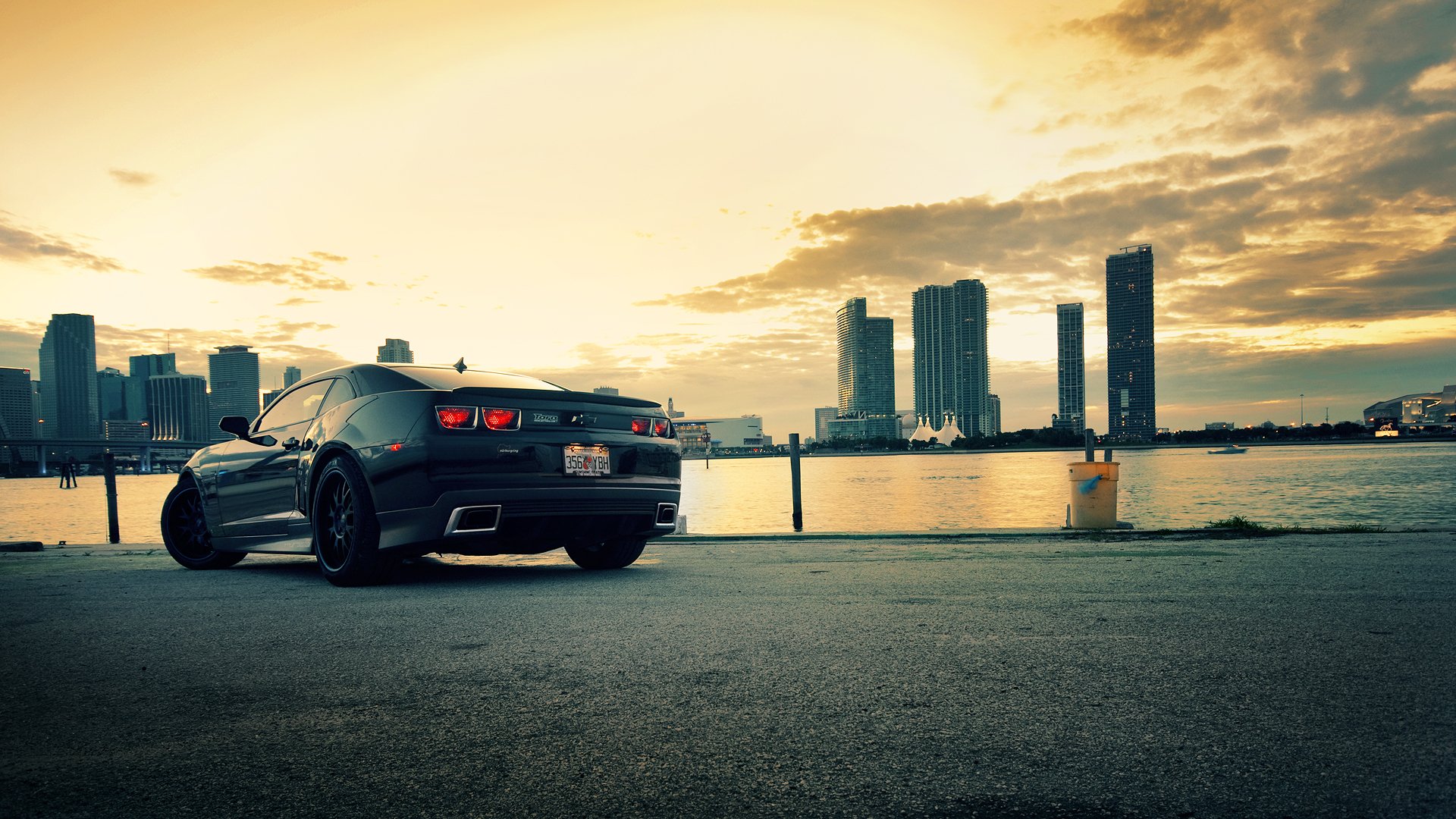 auto autos chevrolet camaro stadt