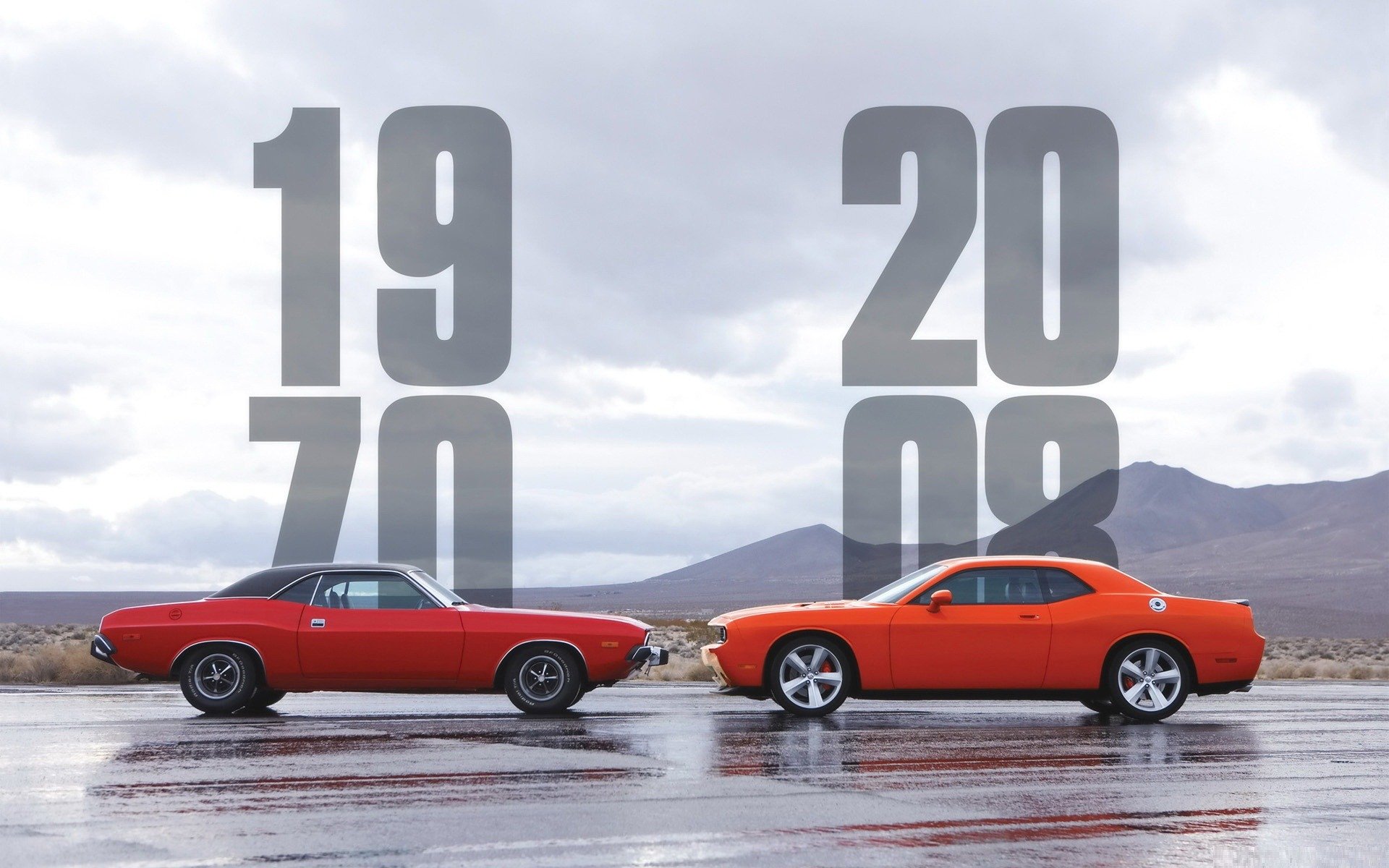 dodge challenger 2008 stary vs nowy niebo