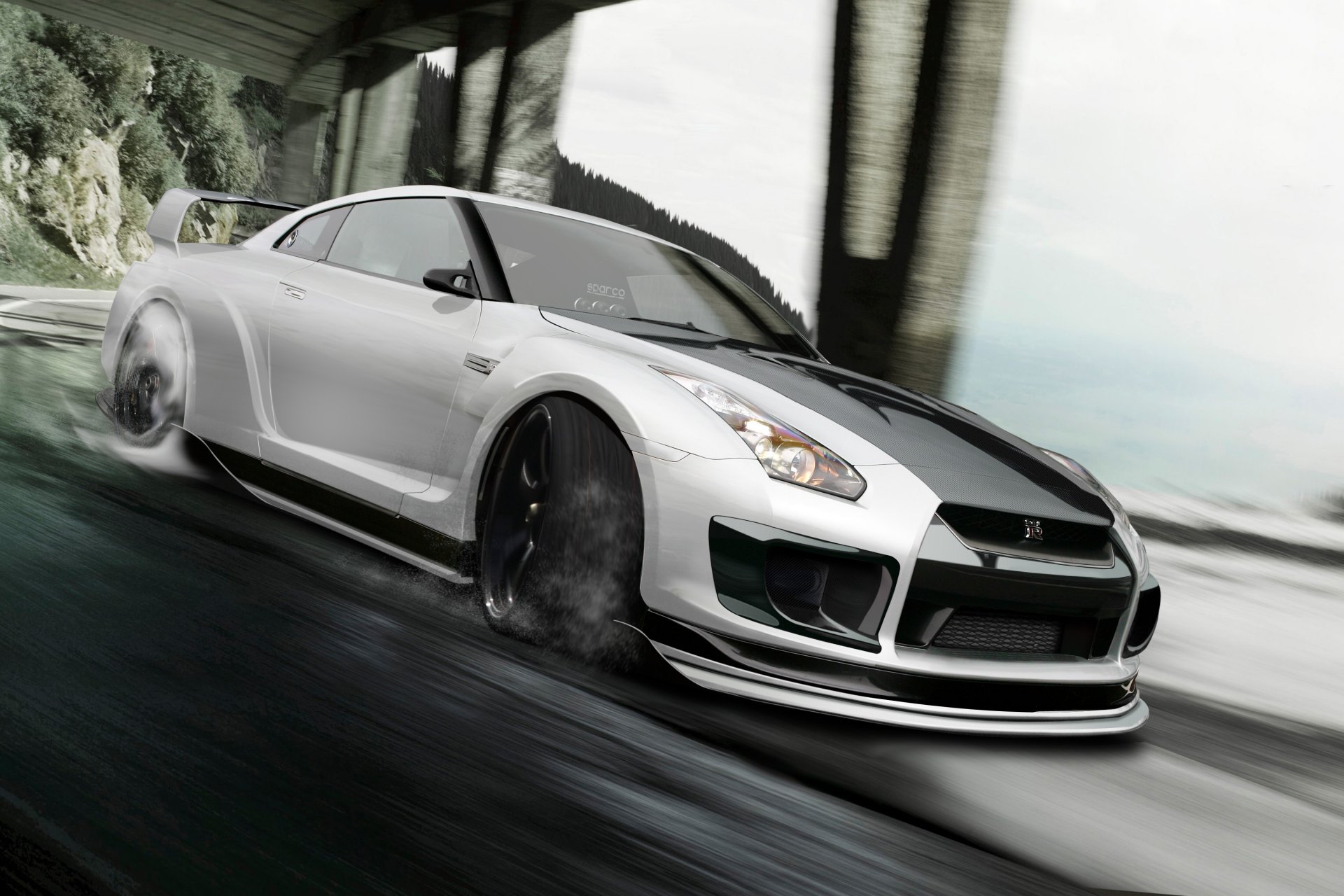 godzilla r35 nissan gt-r przez hoperformance