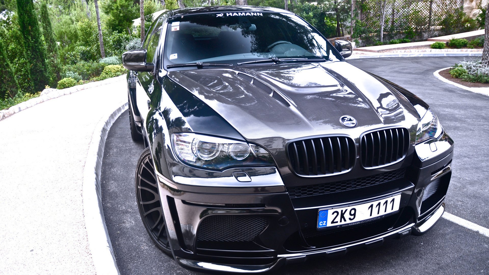 bmw x6 hamann tuning numeri cerchi in carbonio