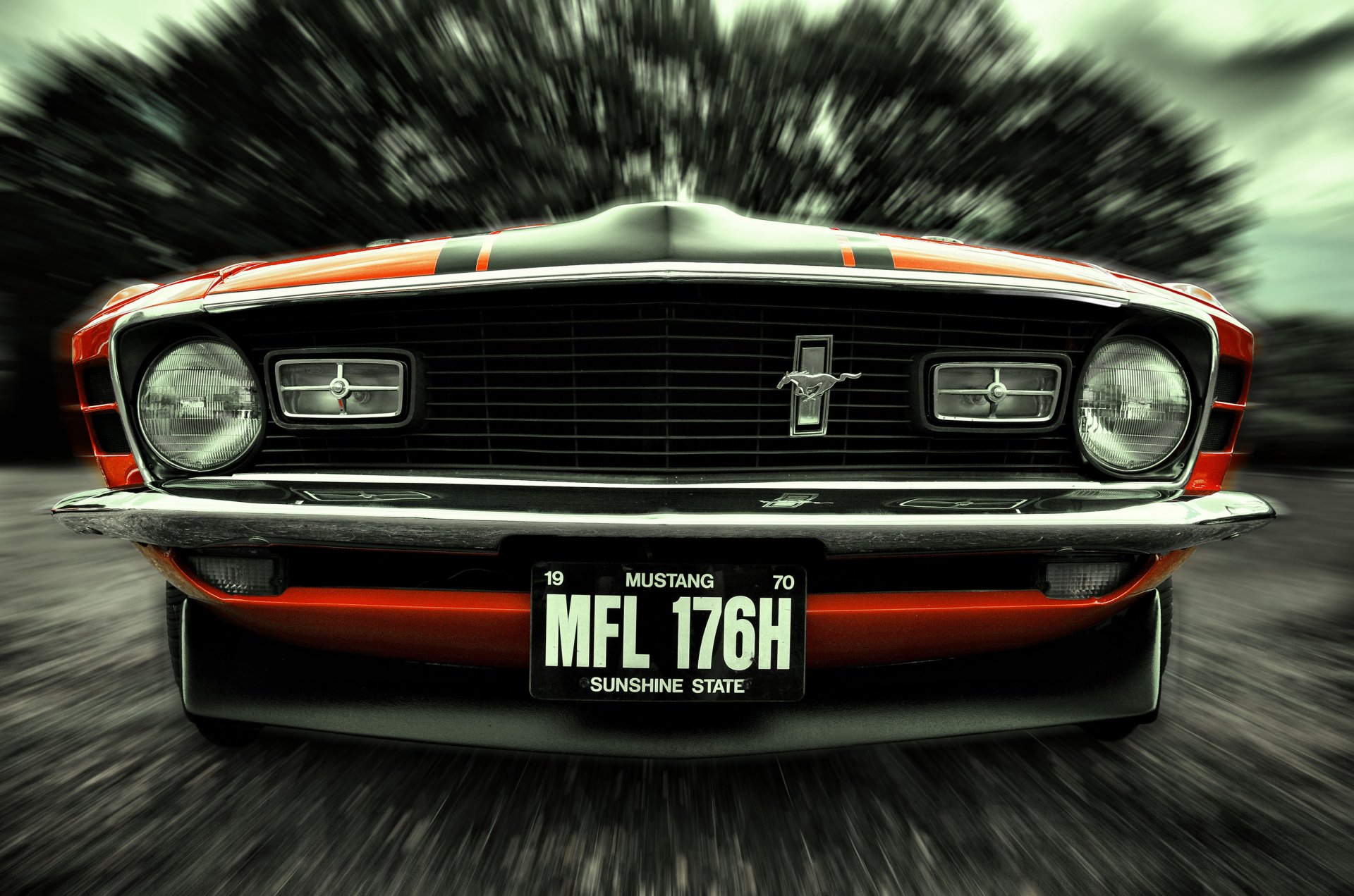 ford mustang front