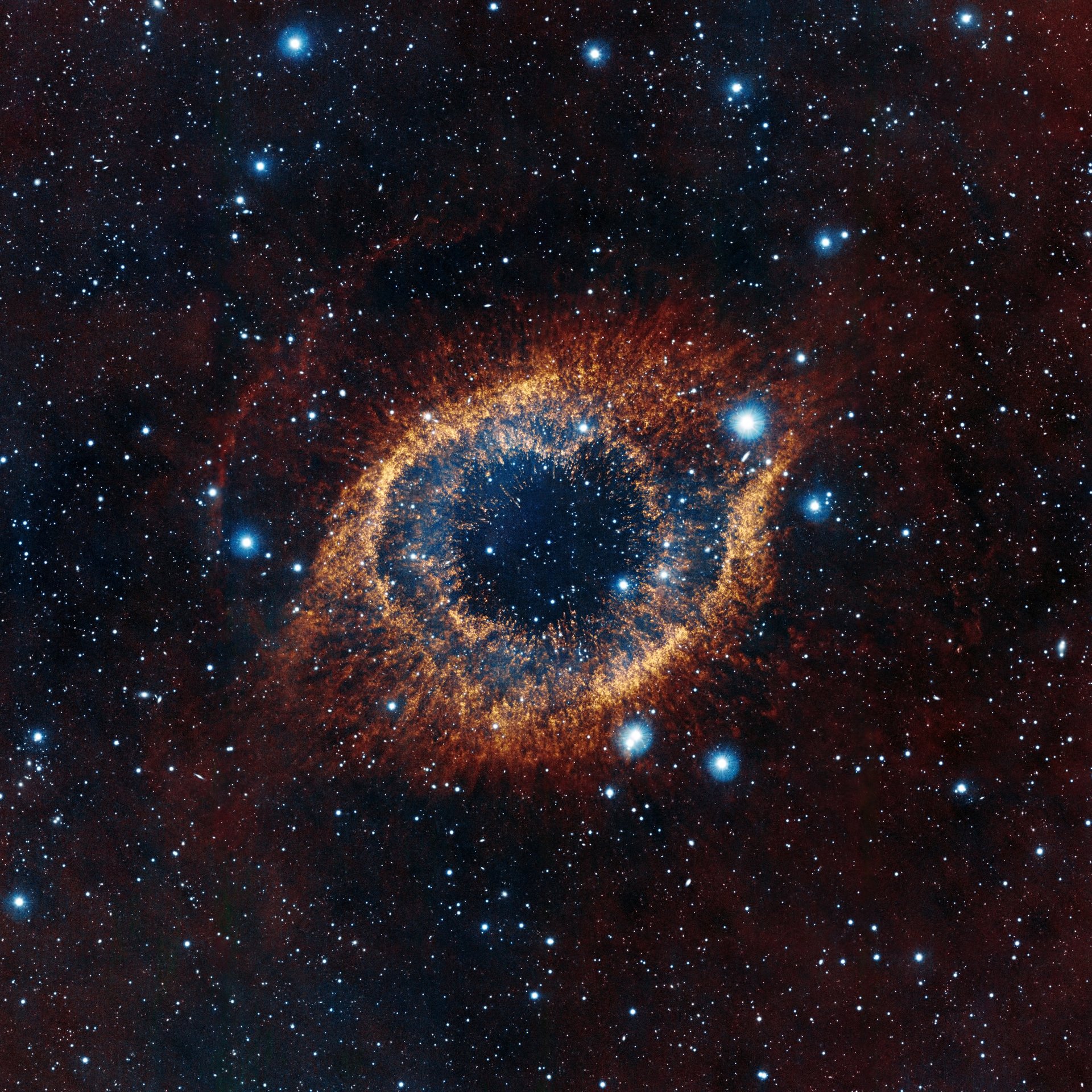 aquarius helix constellation nebula snail nebula