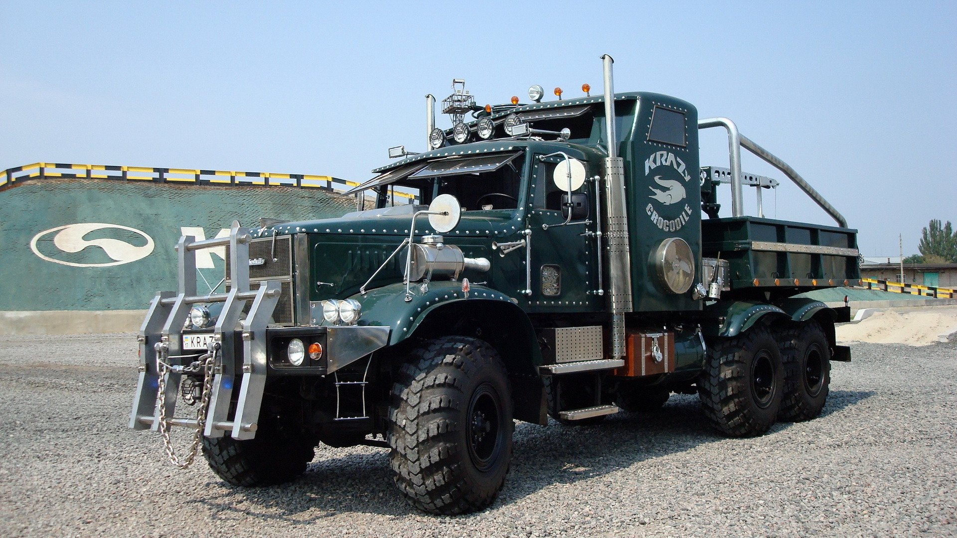 kraz truck tuning car