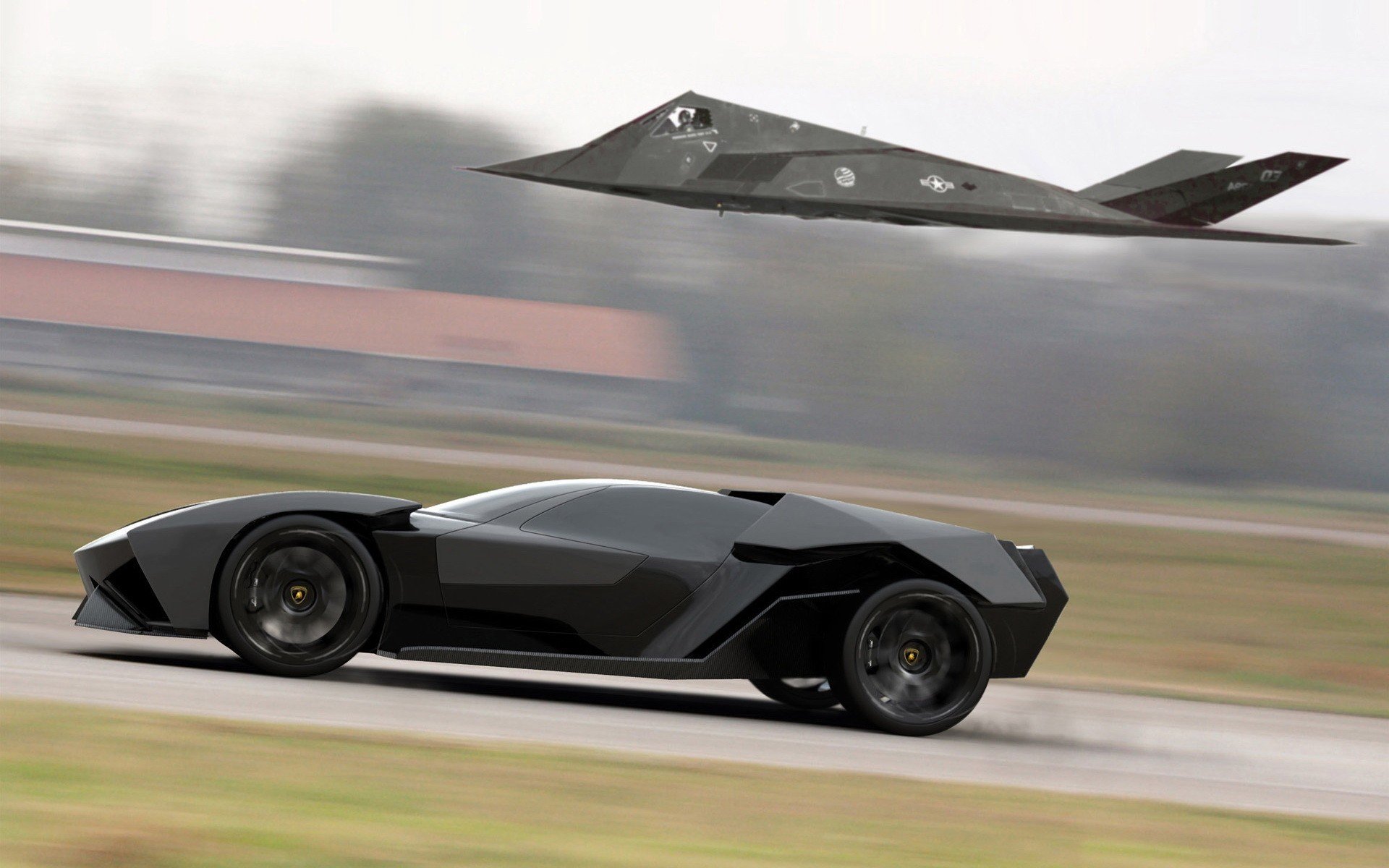 lamborghini ankonian concept style profil combattant vitesse