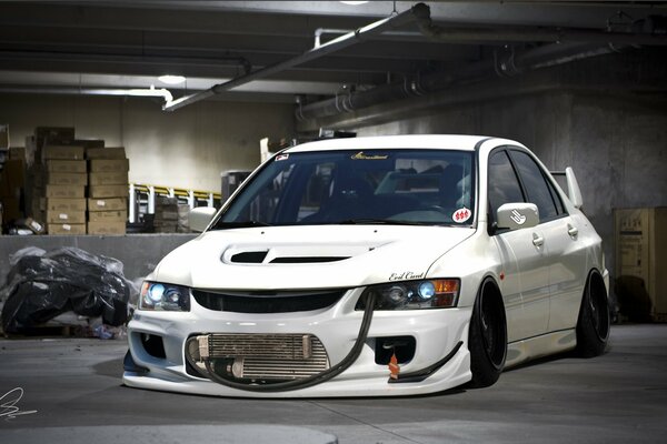 Mitsubishi evolution. What else can you do with the car!