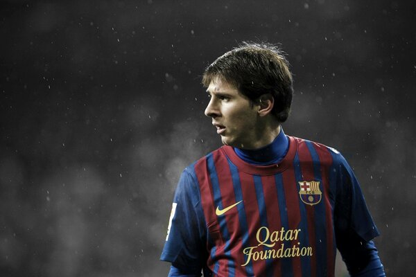 El joven Messi en el Barcelona