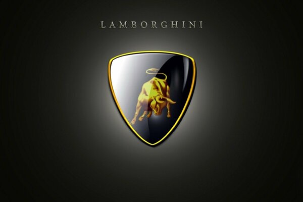 Insigne de voiture de la société Lamborghini