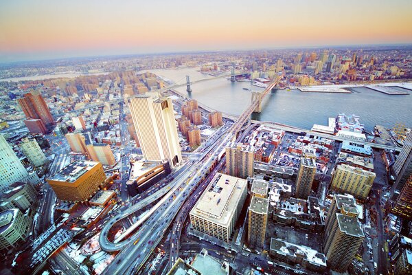 Metropolis of New York. USA. City of Dreams