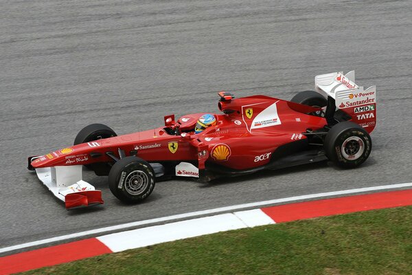 Fernando Alonso Racing Car