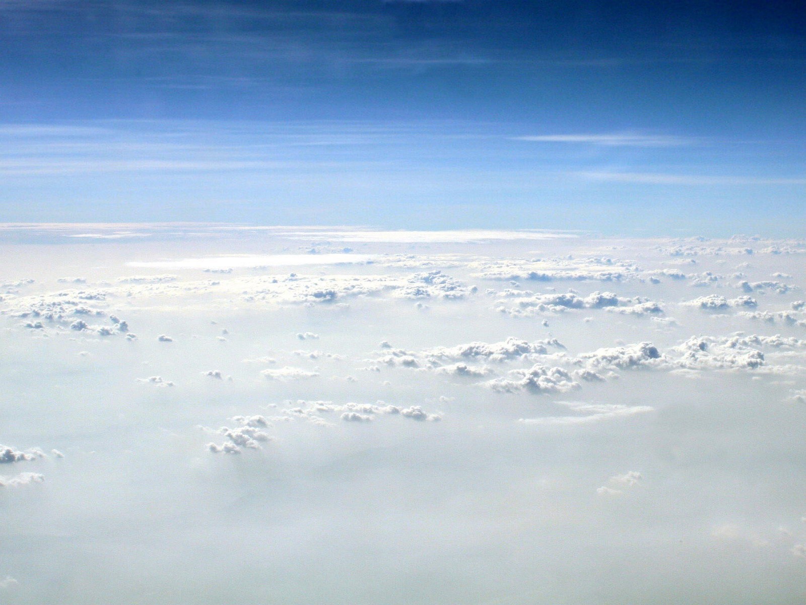 clouds sky flight