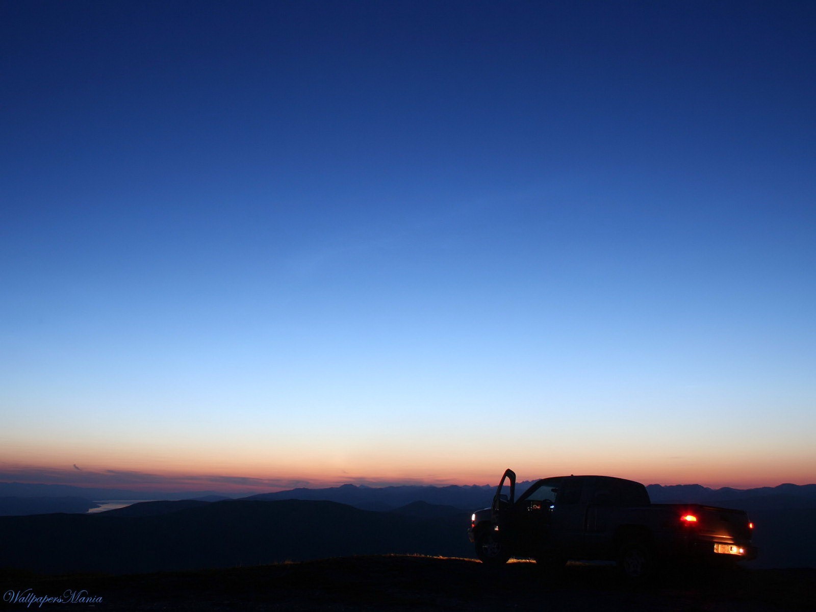 nuit ciel voiture auto