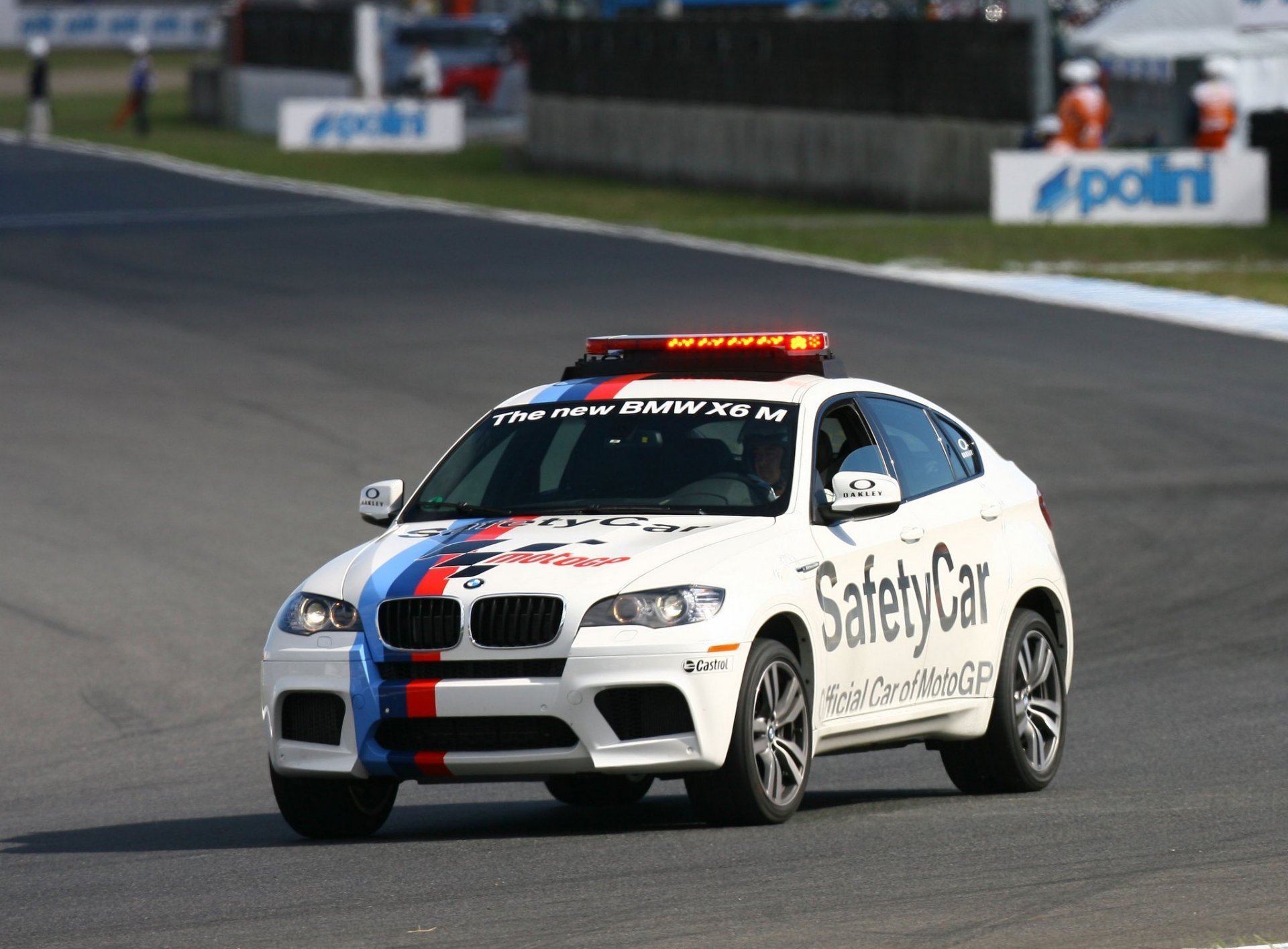 bmw x6 safety car machinery