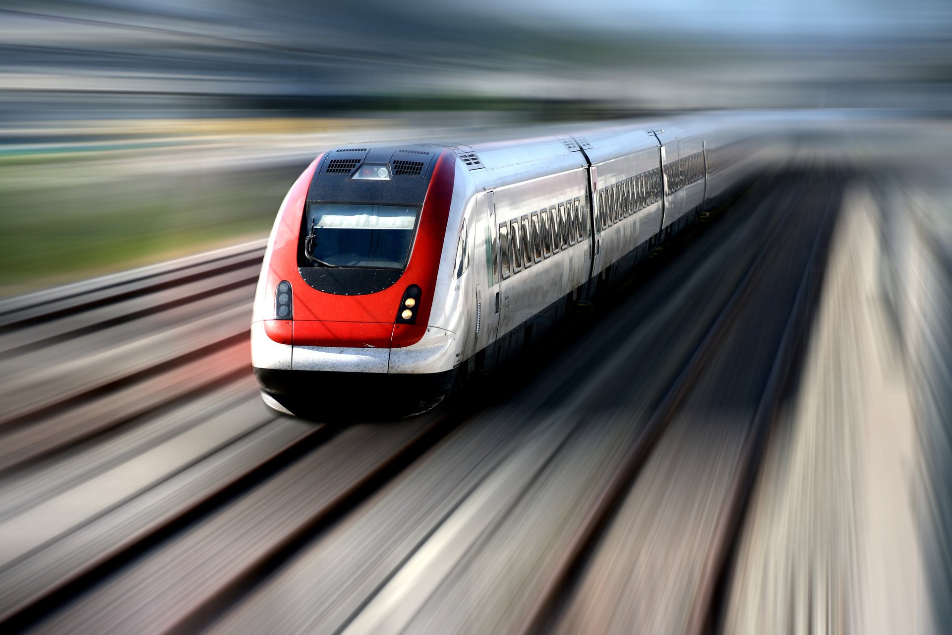 tren movimiento velocidad