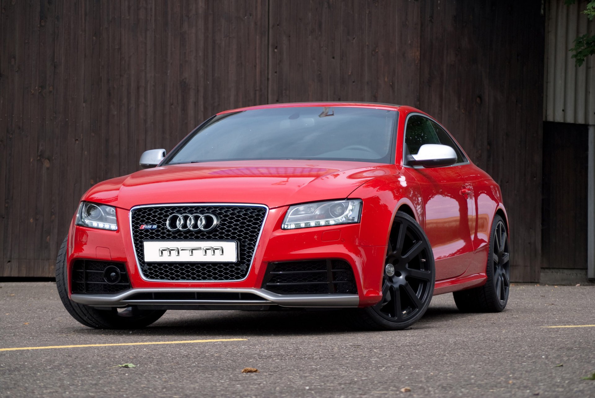 audi red tuning