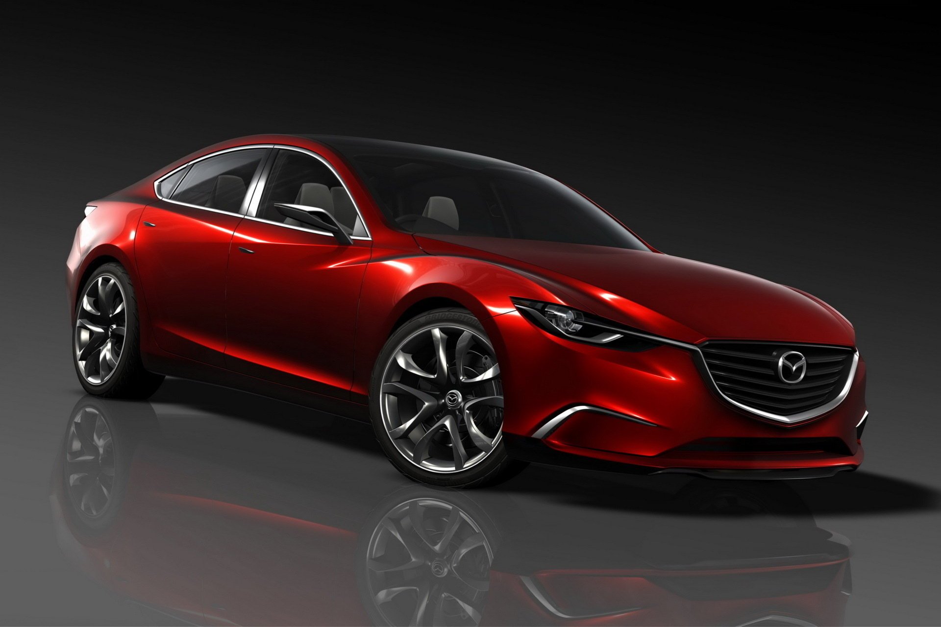 mazda takeri 2012 концепт