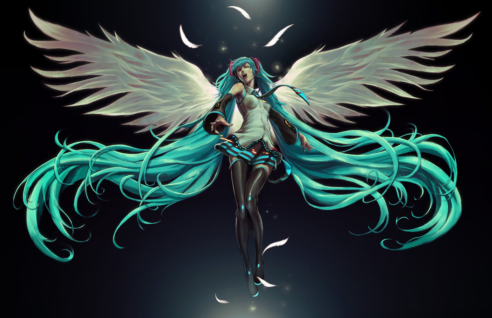 angel girl hatsune miku