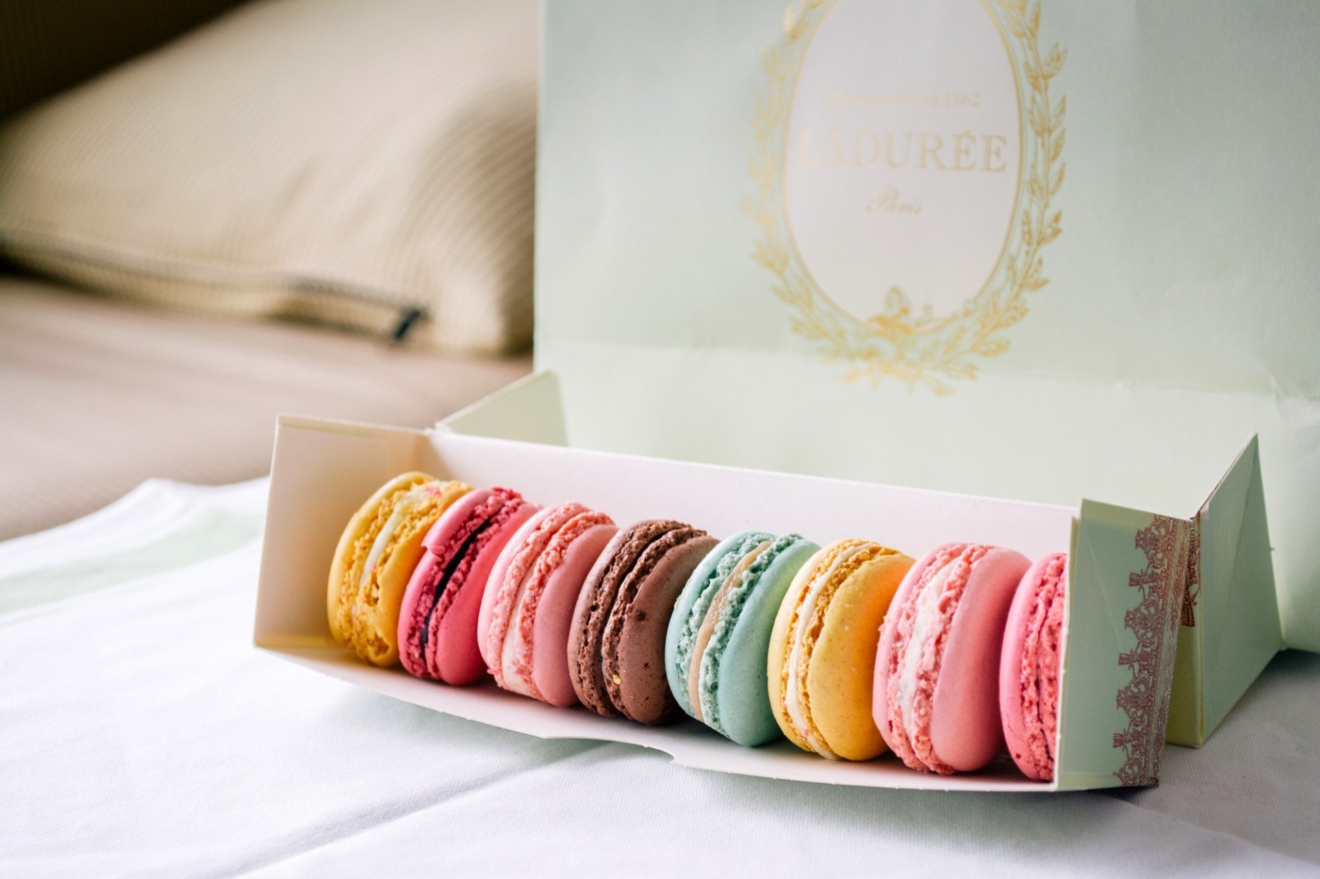 macaron macaron multicolore biscuits