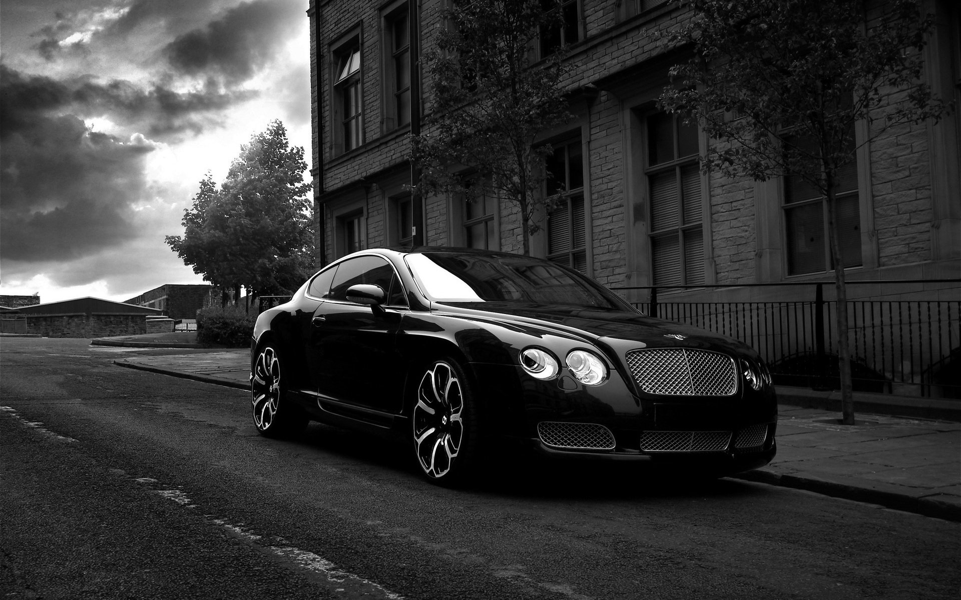 project kahn bentley gts black edition nero grigio & bianco