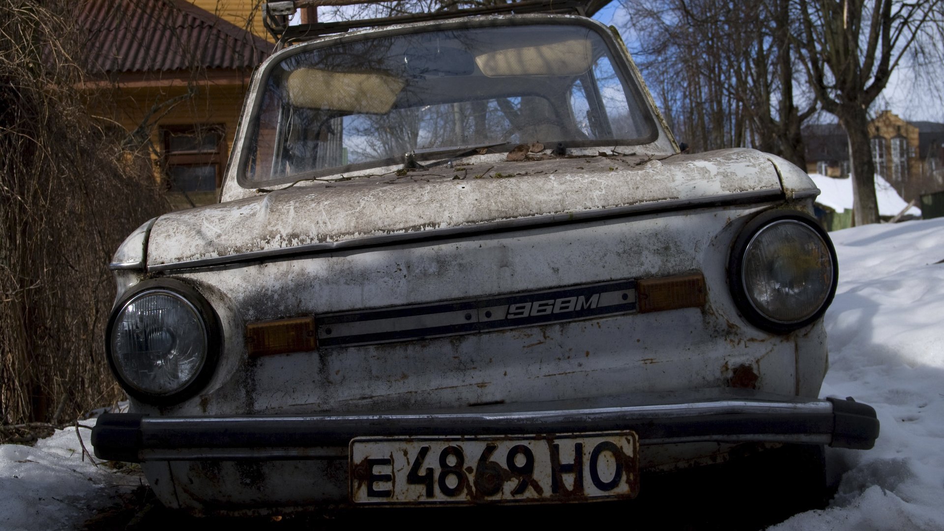 zaz 968m zaporozhets neige