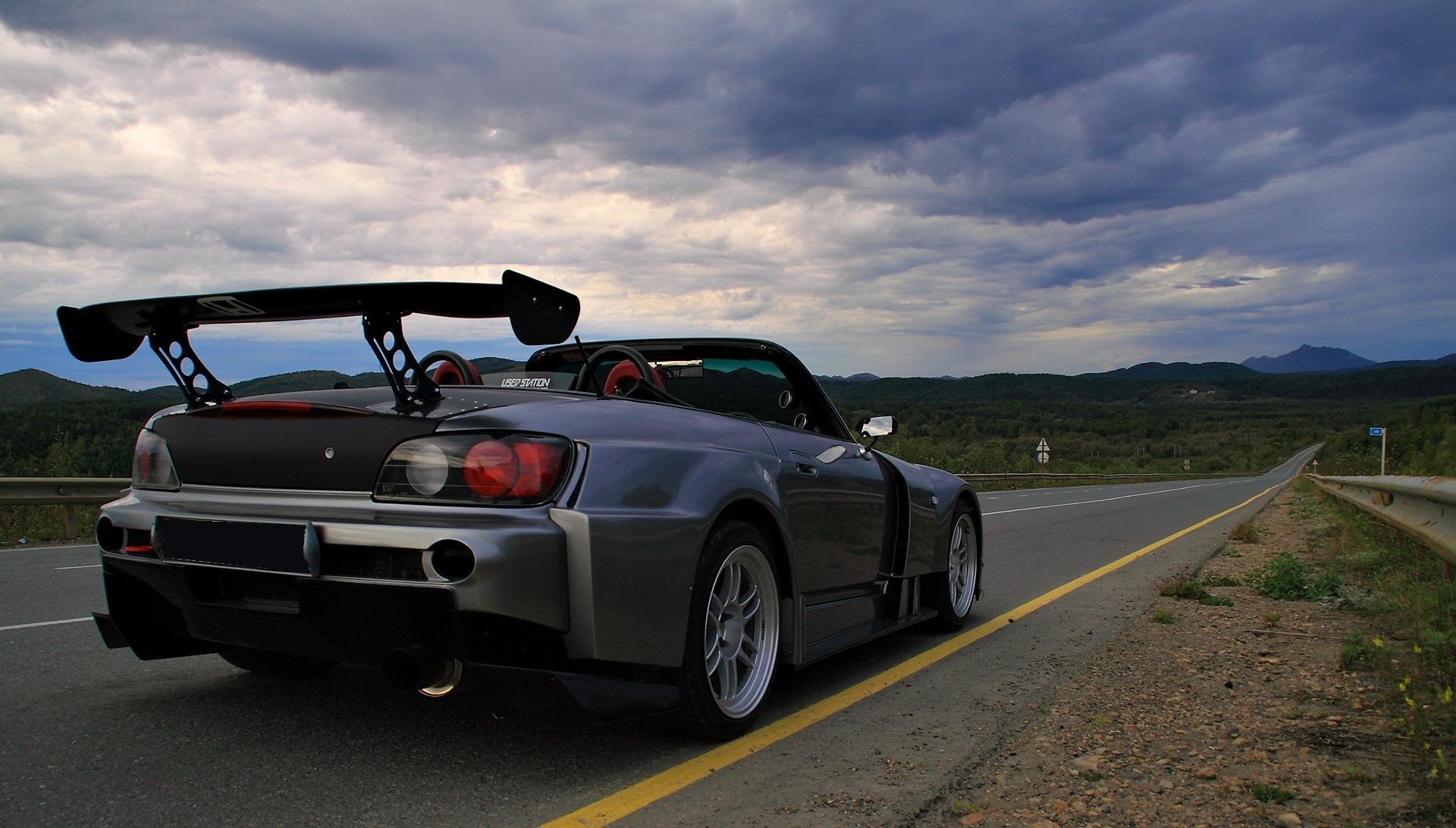 honda s2000 2.0 landscape road