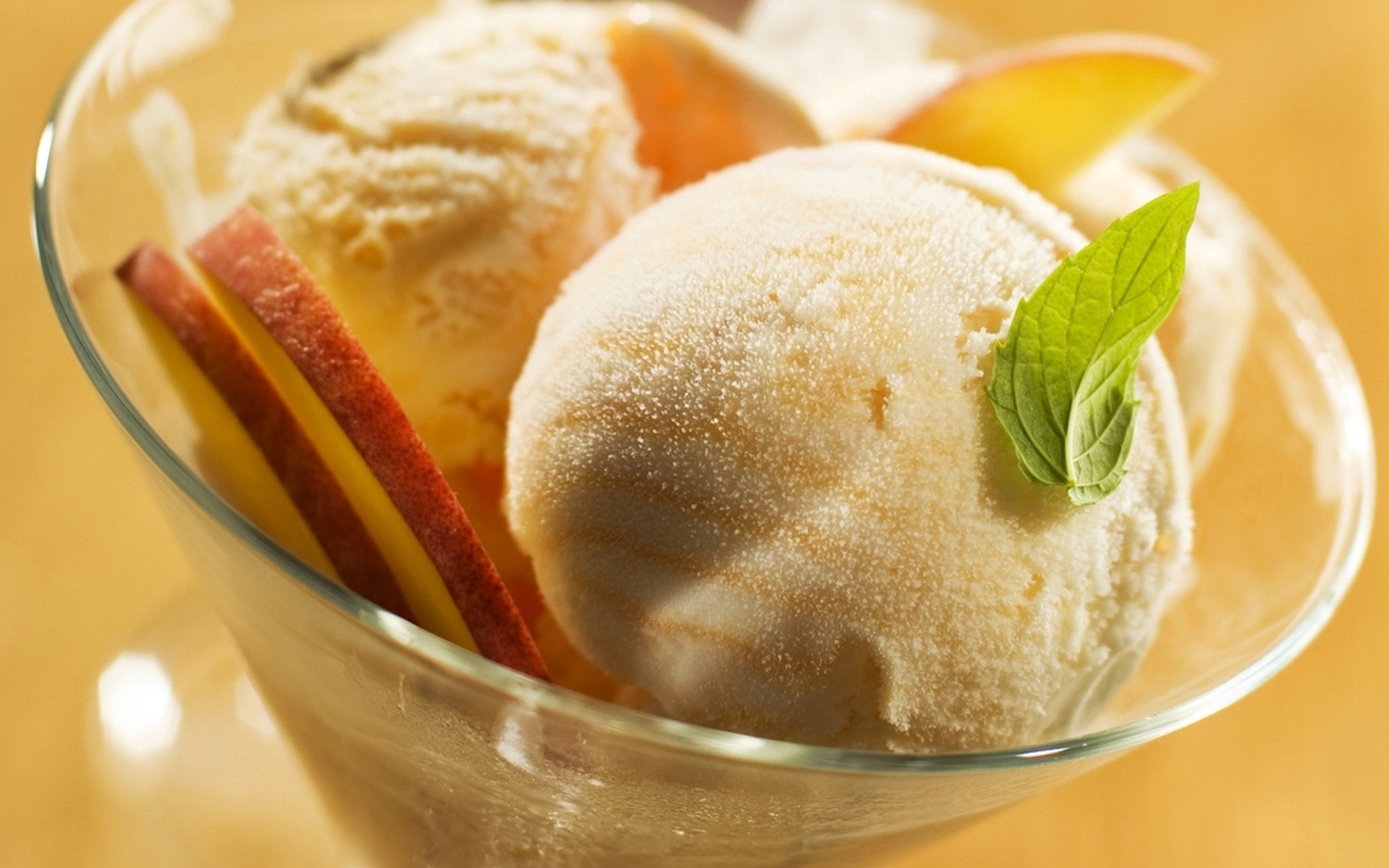 foglia dolci cibo dessert dolce menta macro gelato