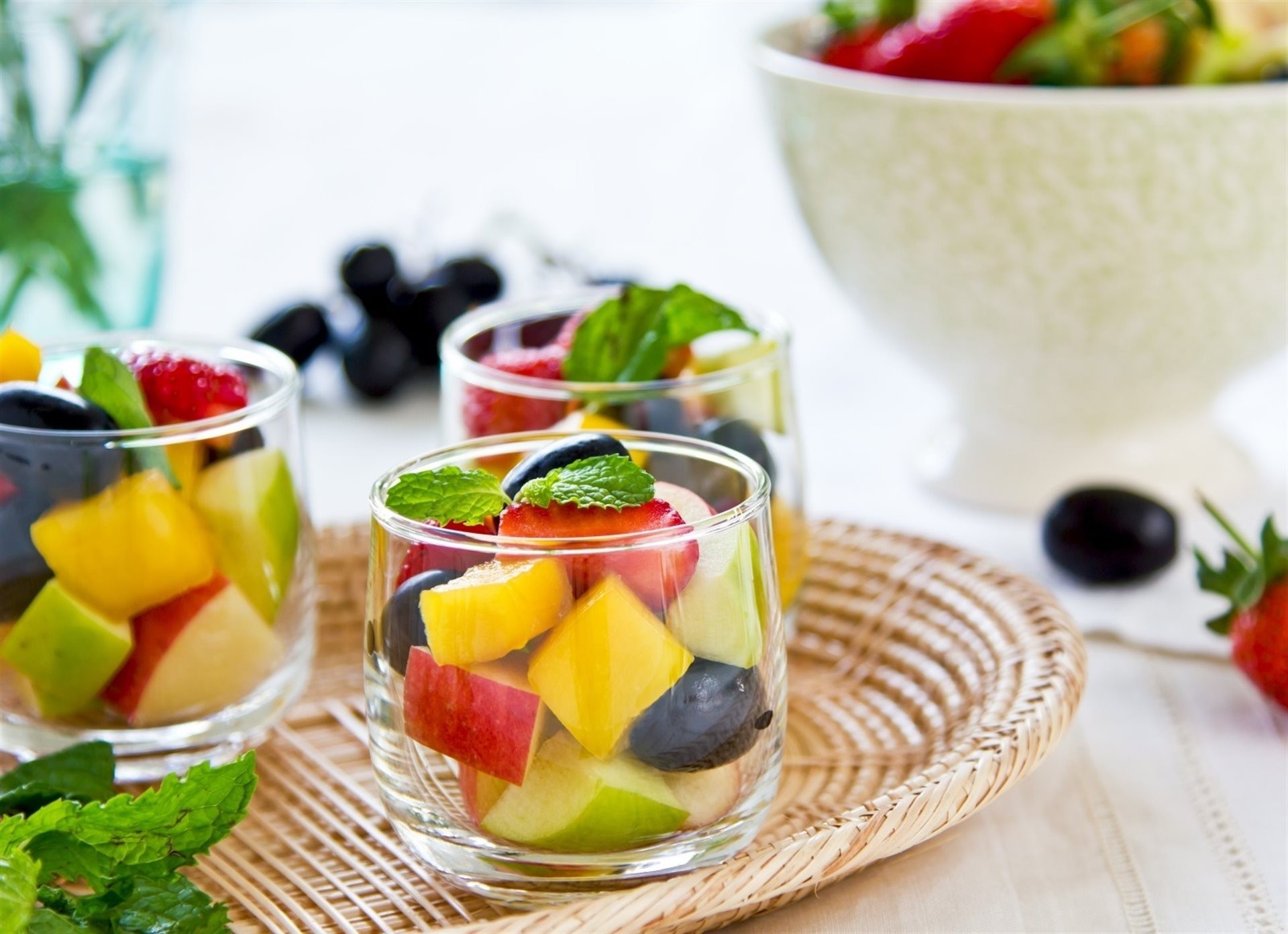 fruits tray salad gla