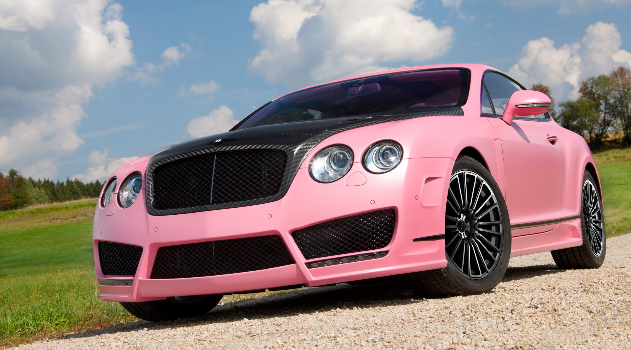 bentley pink carbon