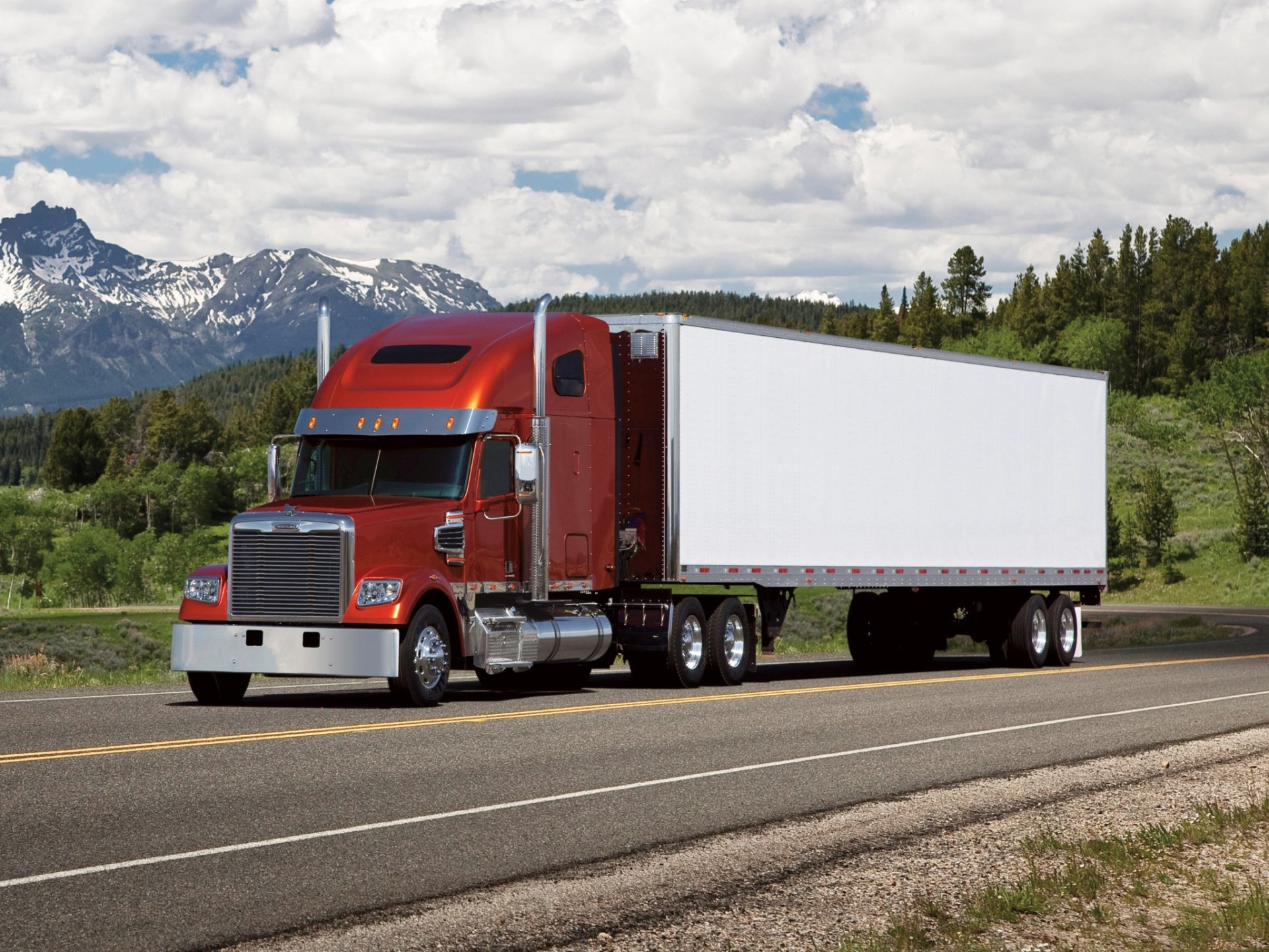 samochody freightliner ciężarówka