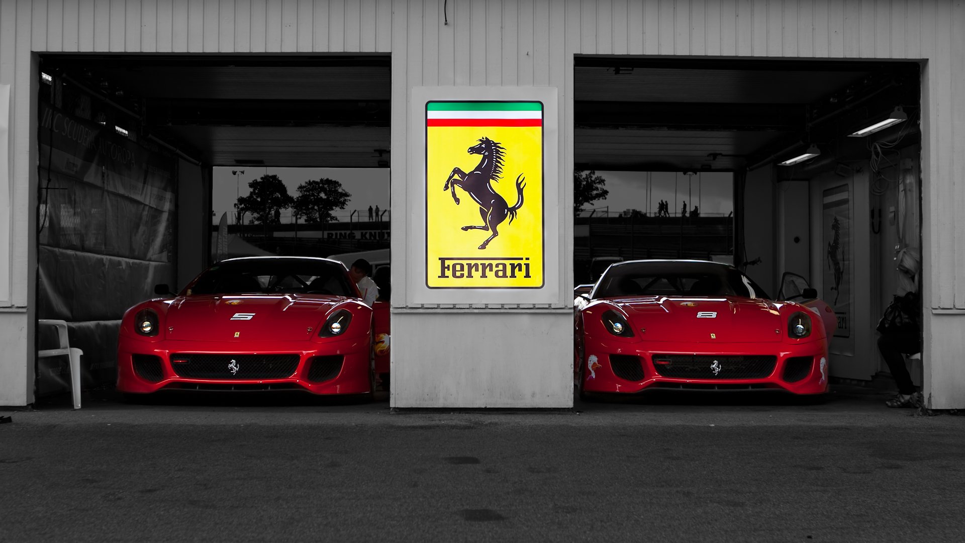 ferrari 599xx боксы феррари