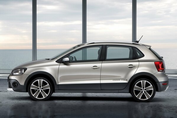 Silver Volkswagen cross put up for auction