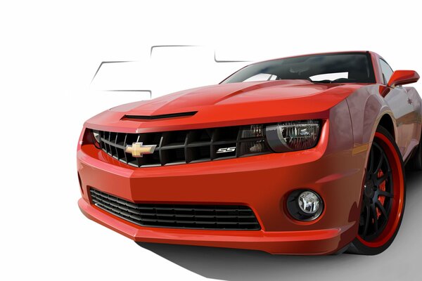 Chevrolet Camara Rouge. Vue de face