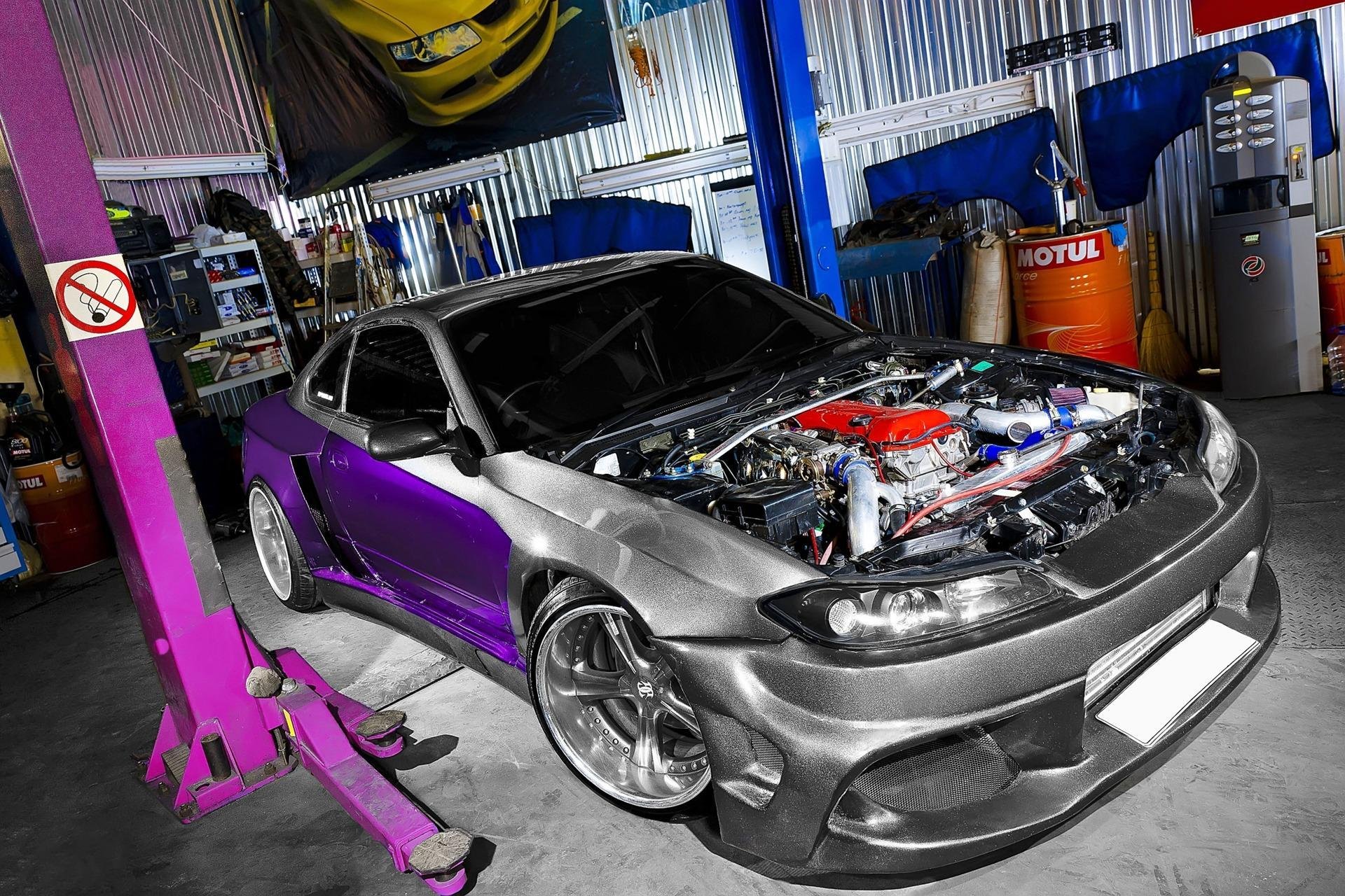 nissan silvia s15 mega expansion garage