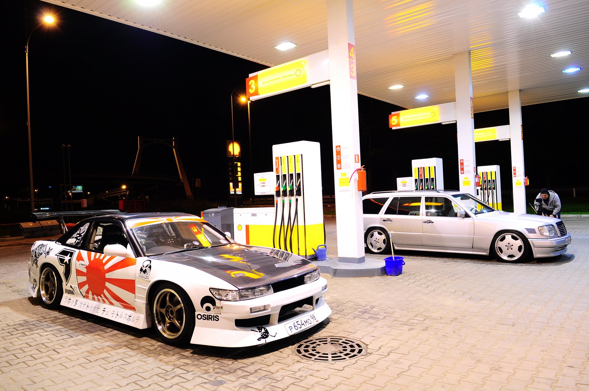 nissan s13 jdm mercedes ravitaillement